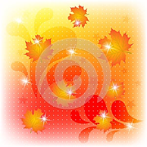 Abstract autumn background