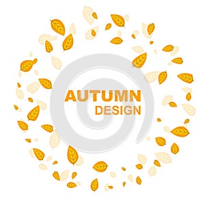 Abstract autumn background