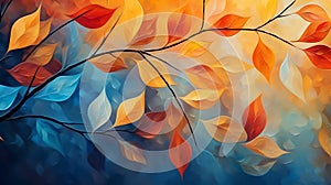 Abstract autumn background