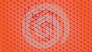Abstract backdrop background cells clear for futuristic graphics hexagon, illustration 3D, matrix network pattern tech triangle wa