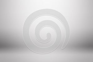 Abstract backdrop grey background.Graphic Minimal Empty room with spotlight effect.Frame scene place photo studio.Simple soft