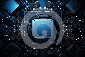 Abstract background for AI technology, machine learning, neural networks, deep learning, robotics, computer analytics