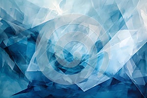 Abstract background Arctic Frost Abstract Icy Landscape Art.