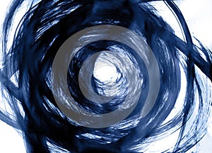 Abstract background - art. The energy profit of rotation of the hurricane.