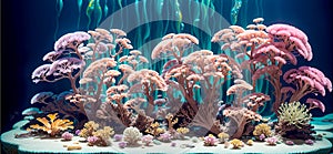 Abstract background artwork created with Generative AI