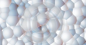 Abstract background, balls on a plane white gray background. 3d render