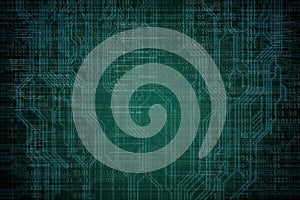 Abstract background with binary code. Hackers, darknet, virtual reality and science fiction concept.