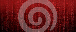 Abstract background with binary code. Hackers, darknet, virtual reality and science fiction concept.