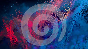 Abstract background 8-bit. 8 bit galaxy in outer space