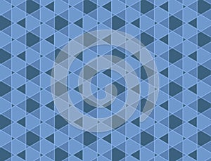 Abstract background, black blue geometric dynamic triangles structure, modern pattern