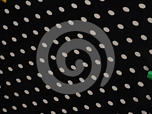 Abstract background - black with white circles