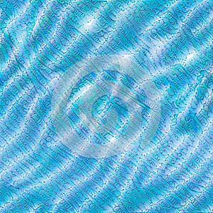 Abstract background in blue color