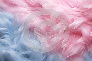 Abstract background of blue and pink woolen soft fabric