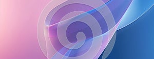 Abstract background with a blue and purple gradient, curved shapes, a gradient of color,