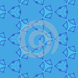 Abstract Background Blue Shades Shapes Blurs Folds