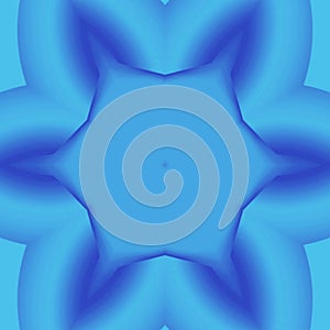 Abstract Background Blue Shades Shapes Blurs Folds