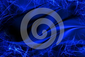 Abstract background with blue smoke isolated special effect. with cloudiness, mist or smog background.