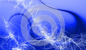 Abstract background with blue smoke isolated special effect. with cloudiness, mist or smog background.