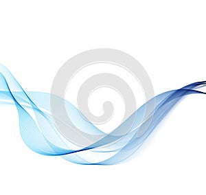 Abstracto azul fumar ola 
