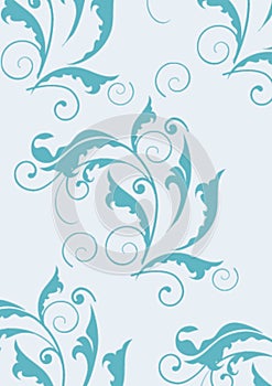 Abstract background of blue and torques colors