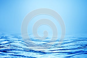 Abstract background from blue water wave