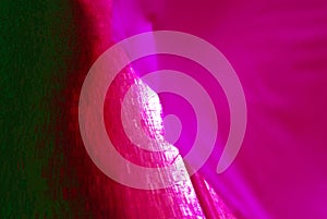 ABSTRACT- Background- Blurred Bright Pink Silk Blowing in the Wind