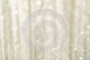 Abstract background with blurred white light, white and silver background