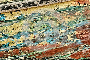 Abstract Background Of A Boat Hull