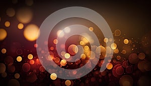 abstract background bokeh circles for Christmas and New Year background