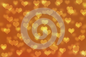 abstract background bokeh cute little hearts love
