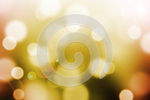 Abstract background with bokeh and lens flare