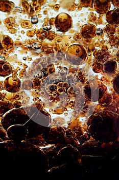 Abstract background from bubble.