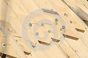 Abstract background with building Lumber photo