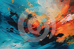 Abstract background that bursts with a full spectrum of colors and a wealth of textures.