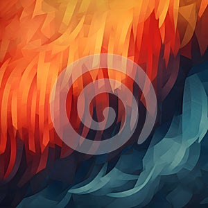Abstract background that bursts with a full spectrum of colors and a wealth of textures.
