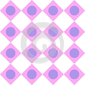 Abstract background of checkered square pattern, colorful geometric shaped border frame, graphic design illustration wallpaper