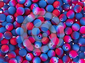 Abstract background with colored beads