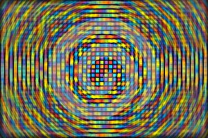 Abstract background of colored squares