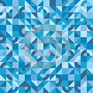 Abstract background - colored vector pattern in blue colors for presentation, booklet