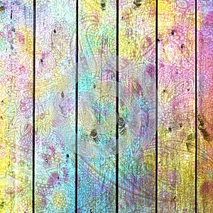 Abstract background colorful board