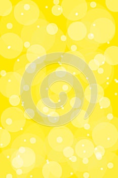 Abstract background colorful brush yellow rounds painted