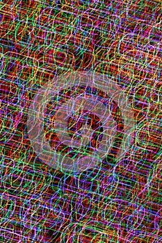 Abstract Background of Colorful Circles