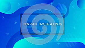 Modern abstract background.fluid shapes