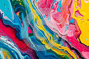 abstract background of colorful paint, with a look of beauty and grace