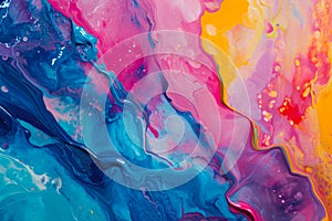 abstract background of colorful paint, with a look of simplicity and elegance