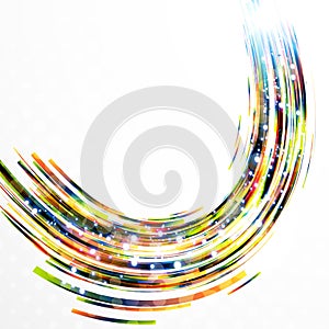 Abstract background-colorful swirl lines.