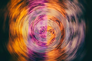 Abstract background of colors and vortex