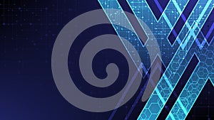 Abstract background computer circuit and technology