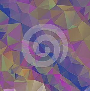 Abstract background consisting of triangles, vector illustration