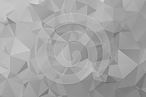 Abstract background consisting of triangles, vector illustration